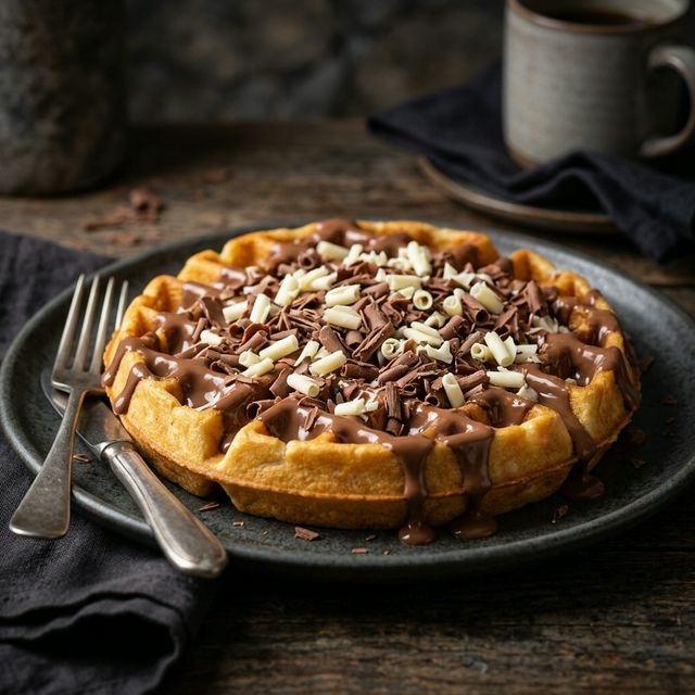 Choco Overload waffle